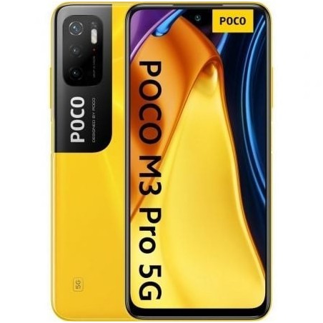 Smartphone Xiaomi POCO M3 Pro 4GB- 64GB- 6.5'- 5G- Amarillo
