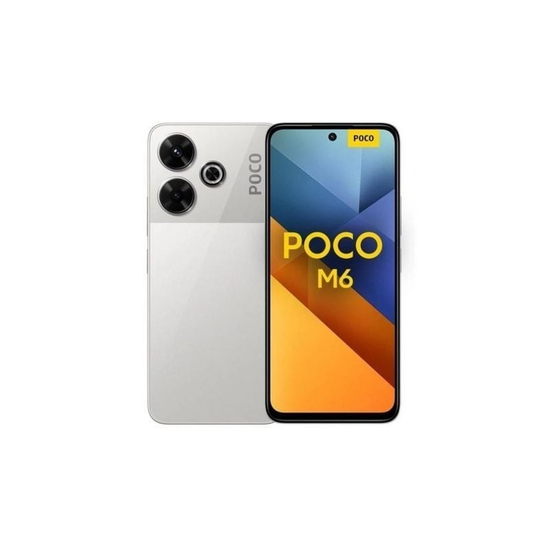 Smartphone Xiaomi POCO M6 6GB- 128GB- 6.79'- Plata