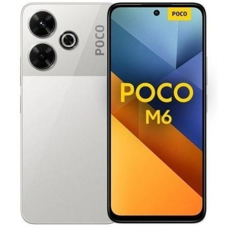 Smartphone Xiaomi POCO M6 6GB- 128GB- 6.79'- Plata