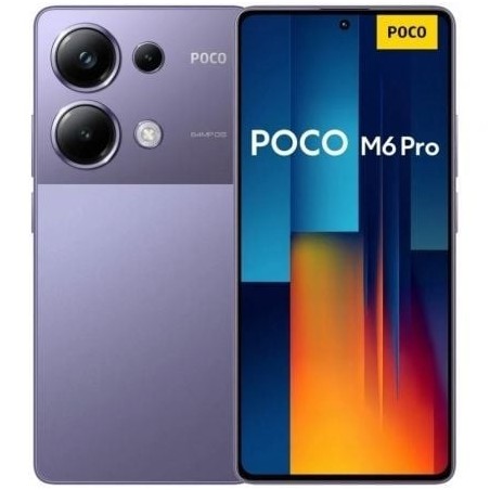 Smartphone Xiaomi POCO M6 Pro 12GB- 512GB- 6.67'- Púrpura