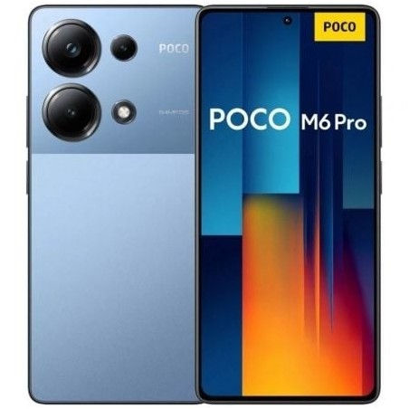 Smartphone Xiaomi POCO M6 Pro 8GB- 256GB- 6.67'- Azul