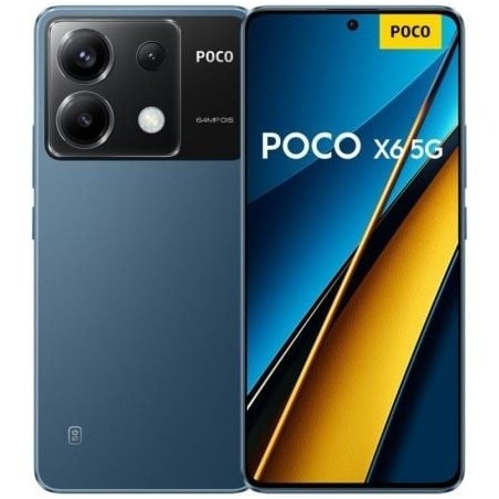 Smartphone Xiaomi POCO X6 12GB- 256GB- 6.67'- 5G- Azul
