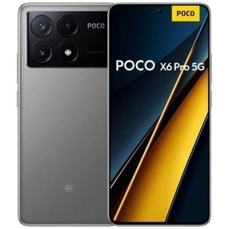Smartphone Xiaomi POCO X6 Pro 12GB- 512GB- 6.67'- 5G- Gris