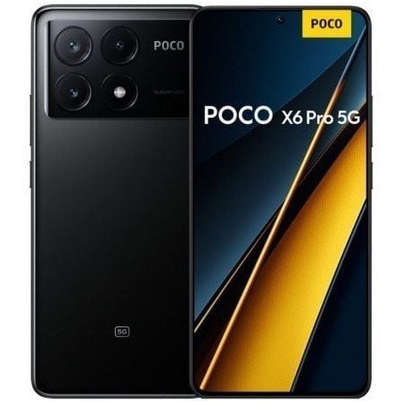 Smartphone Xiaomi POCO X6 Pro 8GB- 256GB- 6.67'- 5G- Negro