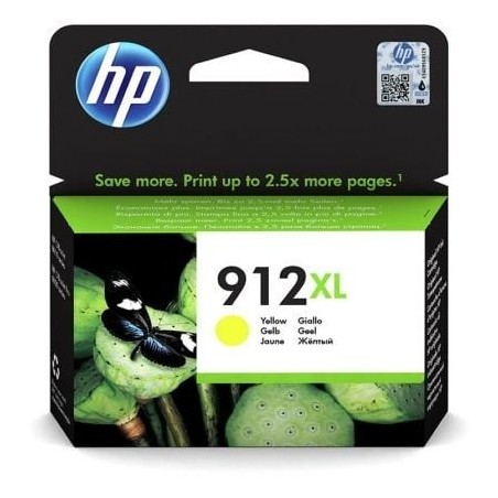 Cartucho de Tinta Original HP nº912 XL Alta Capacidad- Amarillo