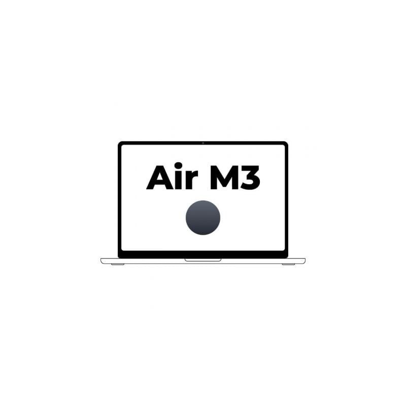 Apple Macbook Air 15,3'- M3 8-Core CPU- 24Gb- 512Gb SSD-  10-Core GPU- Medianoche