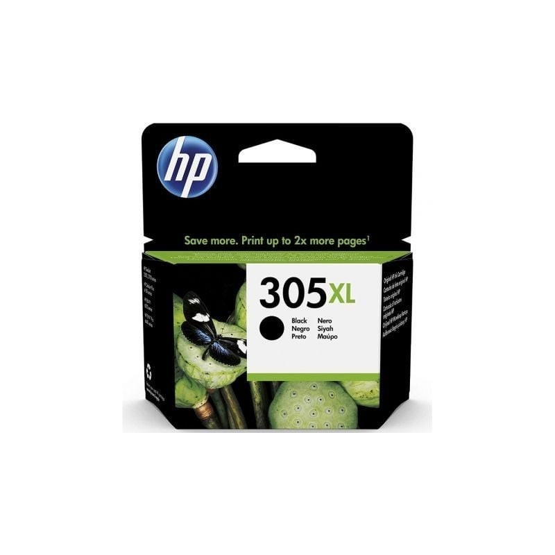 Cartucho de Tinta Original HP nº305 XL Alta Capacidad- Negro