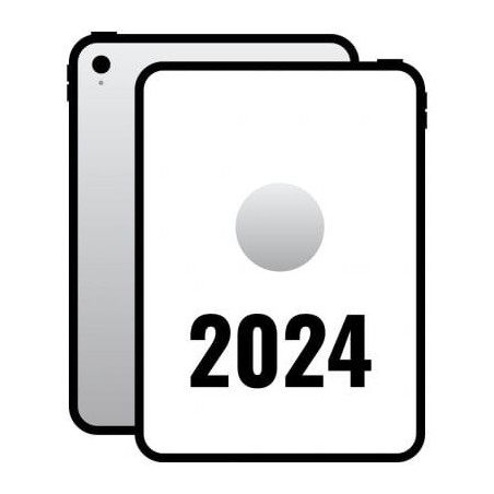 Apple iPad 10.9 2024 10th Wifi Cell- 5G- A14 Bionic- 256GB- Plata - MCMN4TY-A