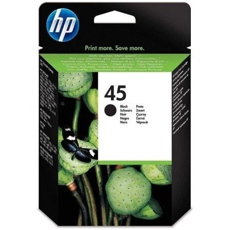 Cartucho de Tinta Original HP nº45- Negro