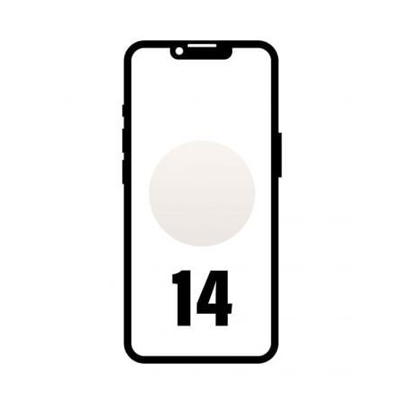 Smartphone Apple iPhone 14 128GB- 6.1'- 5G- Blanco Estrella