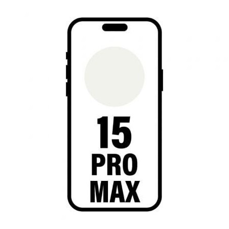 Smartphone Apple iPhone 15 Pro Max 512GB- 6.7'- 5G- Titanio Blanco