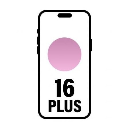 Smartphone Apple iPhone 16 Plus 256GB- 6.7'- 5G- Rosa