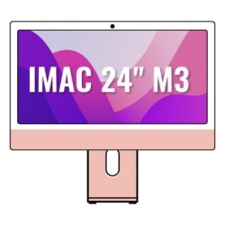 Apple iMac 24' Retina 4,5K - M3 8-Core CPU- 8Gb- 256Gb SSD- 8-Core GPU- Rosa