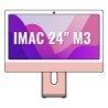 Apple iMac 24' Retina 4,5K - M3 8-Core CPU- 8Gb- 256Gb SSD- 8-Core GPU- Rosa