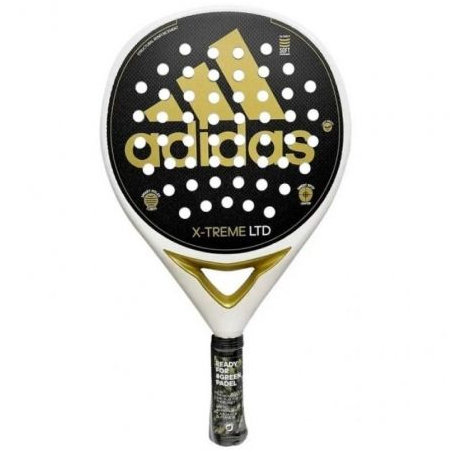 Pala de Pádel Adidas Pala Adidas X-Treme- Blanco y Oro
