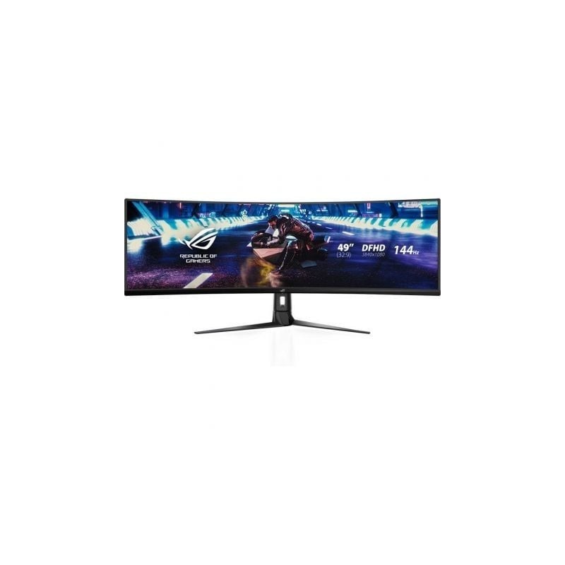 Monitor Gaming Ultrapanorámico Curvo Asus Rog Strix XG49VQ 49'- Dual UHD- 4ms- 144Hz- VA- Multimedia- Negro
