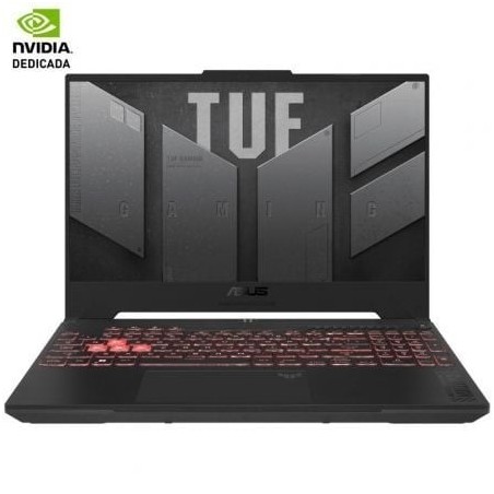 Portátil Gaming Asus TUF Gaming A15 TUF507NUR-LP110 Ryzen 7 7435HS- 16GB- 512GB SSD- GeForce RTX 4050- 15.6'- Sin Sistema Ope