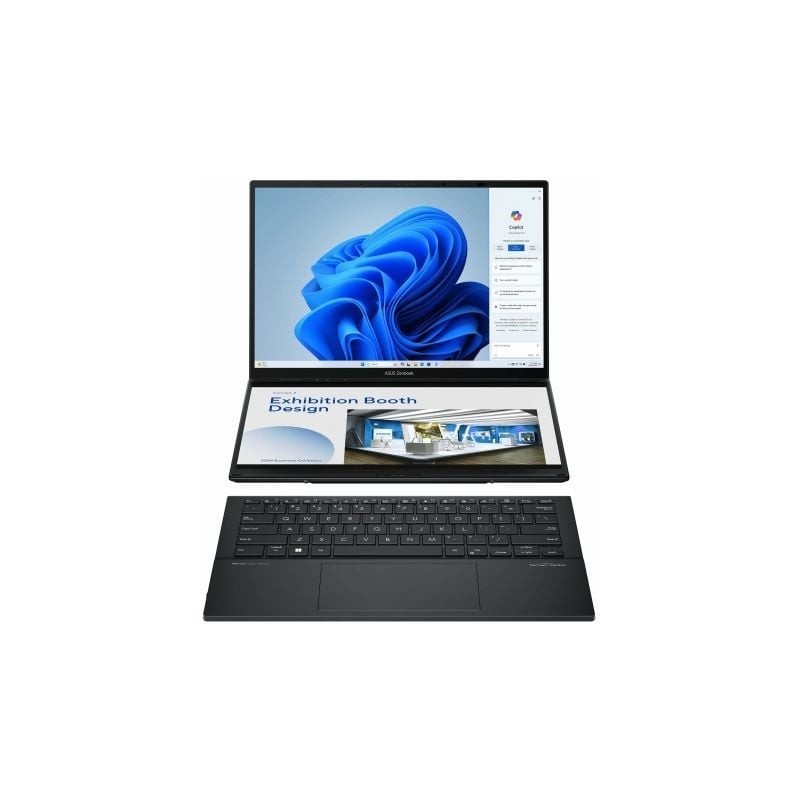 Portátil Asus ZenBook Duo OLED UX8406MA-PZ255W Intel Core Ultra 9-185H- 32GB- 1TB SSD- 14'+14' Táctil- Win11