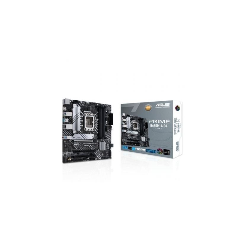 Placa Base Asus Prime B660M-A D4-CSM- Socket 1700- Micro ATX