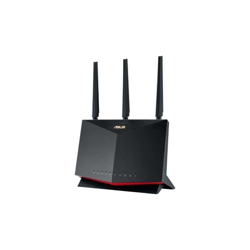 Router Gaming Inalámbrico Asus RT-AX86U Pro- WiFi 6- 5700Mbps- 2.4GHz 5GHz- 3 Antenas- WiFi 802.11ax-ac-n-a- - n-b-g