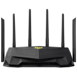 Router Gaming Inalámbrico Asus TUF AX6000- WiFi 6- 6000Mbps- 2.4GHz 5GHz- 6 Antenas- WiFi 802.11ax-ac-n-a- - n-b-g