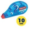 Caja de Correctores de Escritura en Cinta Bic Tipp-Ex Pocket Mouse- 4.2mm x 10m- 10 unidades