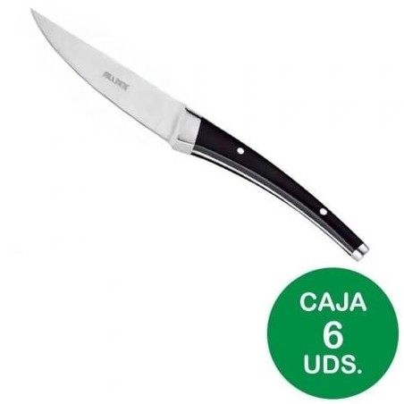 Pack 6 Cuchillos Chuleteros Bra Dolphin A047067- Hoja 25mm- Acero Inoxidable