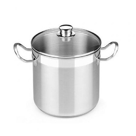 Olla Bra Profesional A343931- Ø16cm- 2.5L- Acero Inoxidable- Apta para Inducción