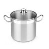 Olla Bra Profesional A343932- Ø18cm- 3.5L- Acero Inoxidable- Apta para Inducción