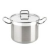 Olla Bra Profesional A343954- Ø22cm- 6.5L- Acero Inoxidable- Apta para Inducción