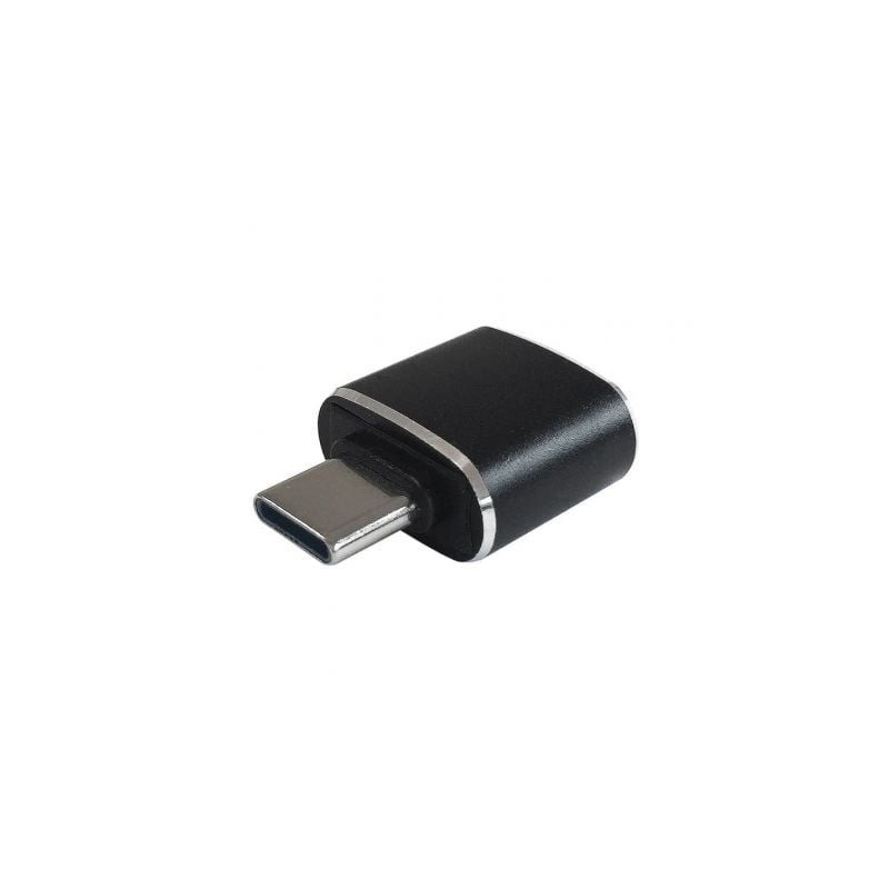 Adaptador USB 3.0 Tipo-C Aisens A108-0369- USB Tipo-C Macho - USB Hembra
