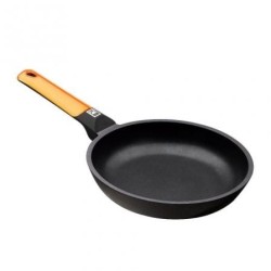 SARTÉN EFFICIENT ORANGE BRA A281222 - Ø22CM - ESPESOR 6MM - ALUMINIO FUNDIDO - TEFLÓN ANTIADHERENTE PLATINUM PLUS - MANGO ERG