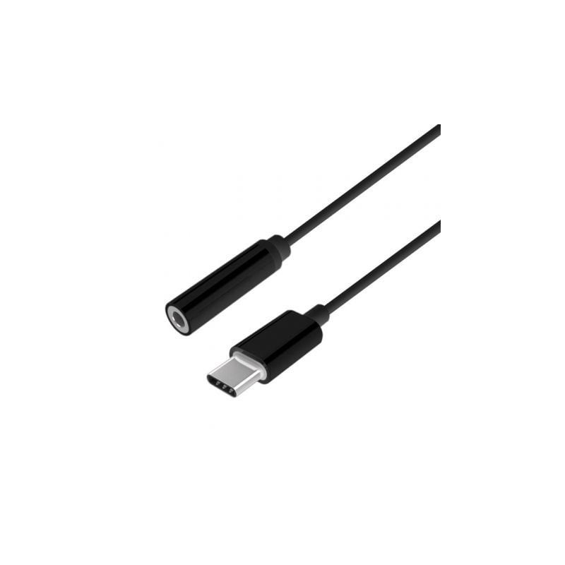 Conversor USB Tipo-C Aisens A109-0385- USB Tipo-C Macho - Jack 3.5 Hembra