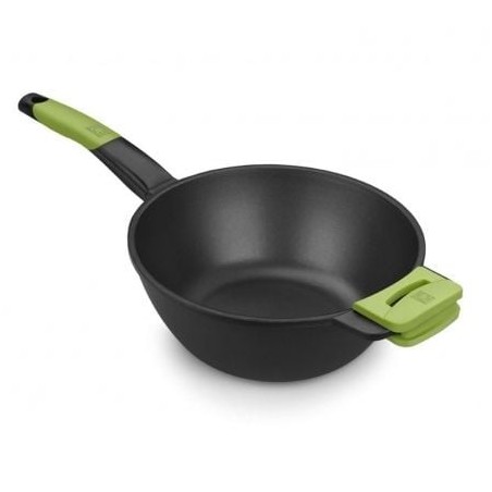 Sartén Bra Wok Prior- Ø24cm- Aluminio fundido- Apta para Inducción
