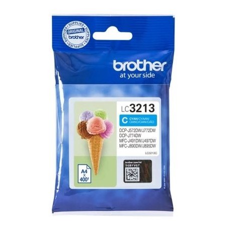 Cartucho de Tinta Original Brother LC-3213C- Cian