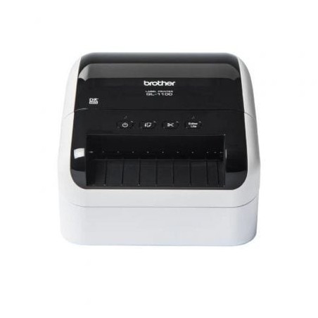 Impresora de Etiquetas Brother QL-1100C- Térmica- Ancho etiqueta 103mm- USB- Blanca y Negra