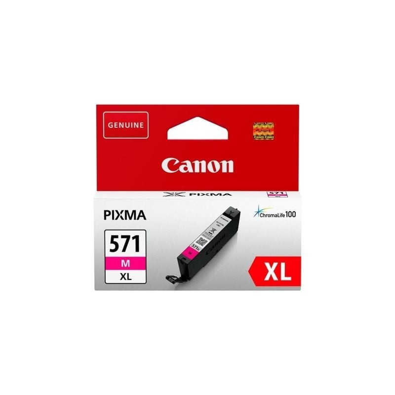 Cartucho de Tinta Original Canon CLI-571MXL Alta Capacidad- Magenta