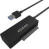 Adaptador para Discos Duros 2.5'-3.5' Aisens ASE-35A01B- USB 3.0 - SATA- con Alimentador