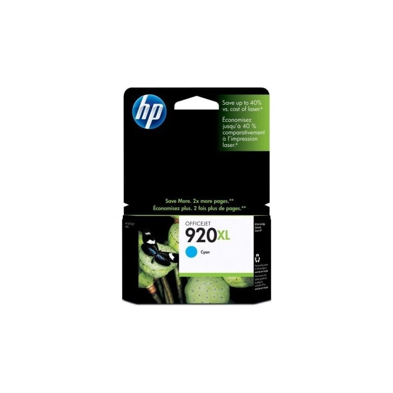 Cartucho de Tinta Original HP nº920 XL Alta Capacidad- Cian