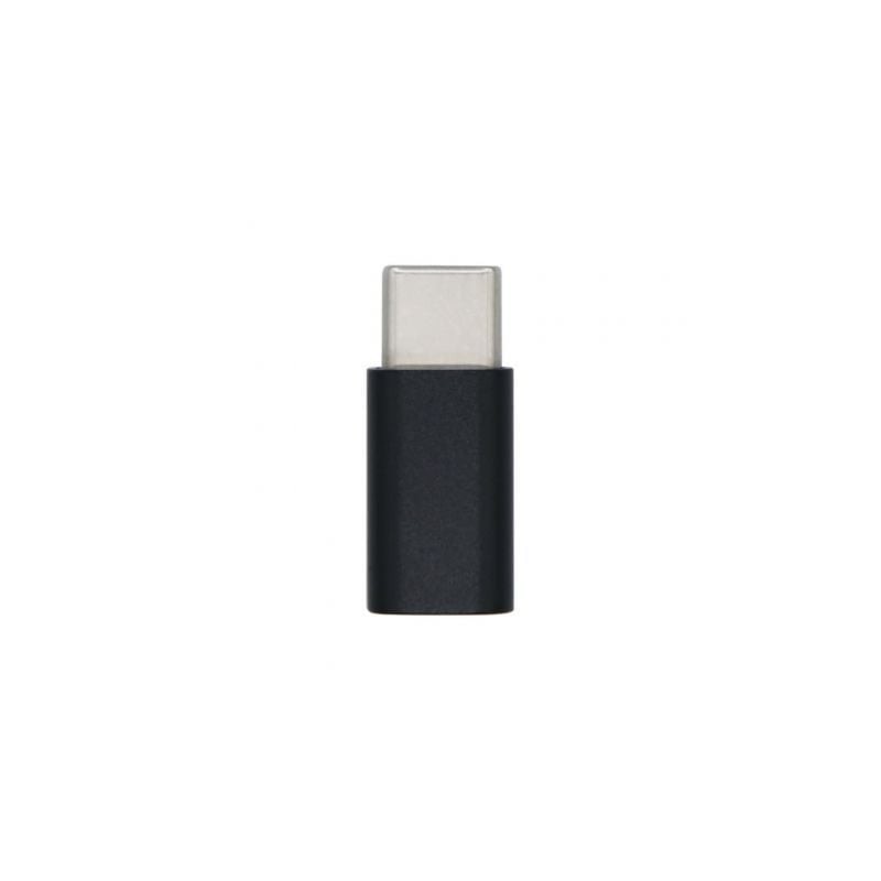 Adaptador USB 2.0 Tipo-C Aisens A108-0414- USB Tipo-C Macho - Micro USB Hembra