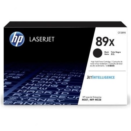 Tóner Original HP nº89X XL Alta Capacidad- Negro