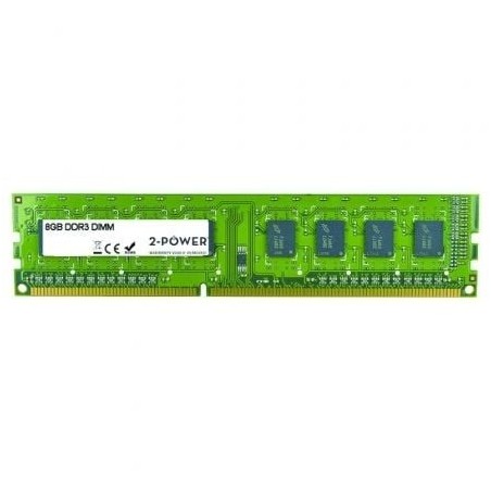 Memoria RAM 2-Power MultiSpeed 8GB- DDR3- 1066- 1333- 1600MHz- 1.35V - 1.5V- CL7-9-11- DIMM