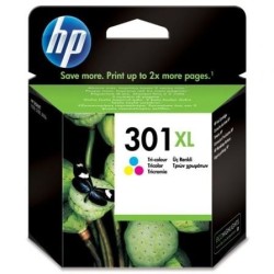 Cartucho de Tinta Original HP nº301 XL Alta Capacidad- Tricolor