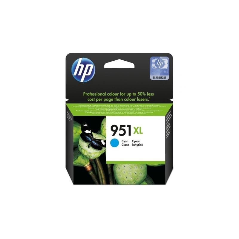 Cartucho de Tinta Original HP nº951 XL Alta Capacidad- Cian