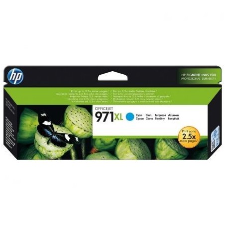 Cartucho de Tinta Original HP nº971 XL Alta Capacidad- Cian