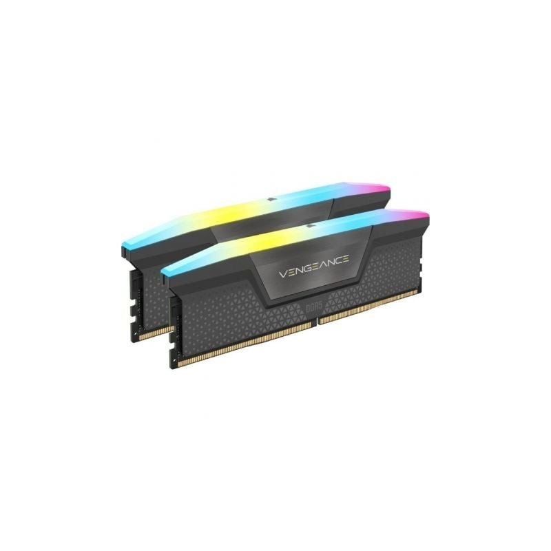 Memoria RAM Corsair Vengeance RGB 2 x 16GB- DDR5- 6000MH- 1.35V- CL36- DIMM