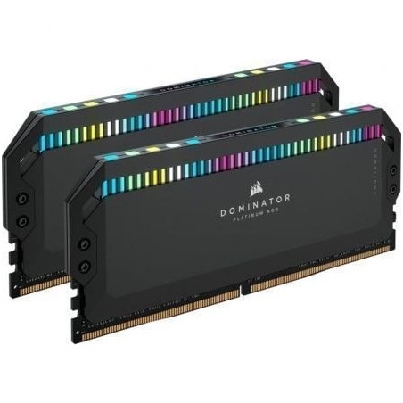 Memoria RAM Corsair Dominator Platinum RGB 2 x 16GB- DDR5- 5200MHz- 1.25V- CL40- DIMM