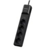 Regleta con interruptor Cyberpower P0420SUD0-DE- 4 Tomas de corriente- 2 USB- Cable 1.8m- Negra
