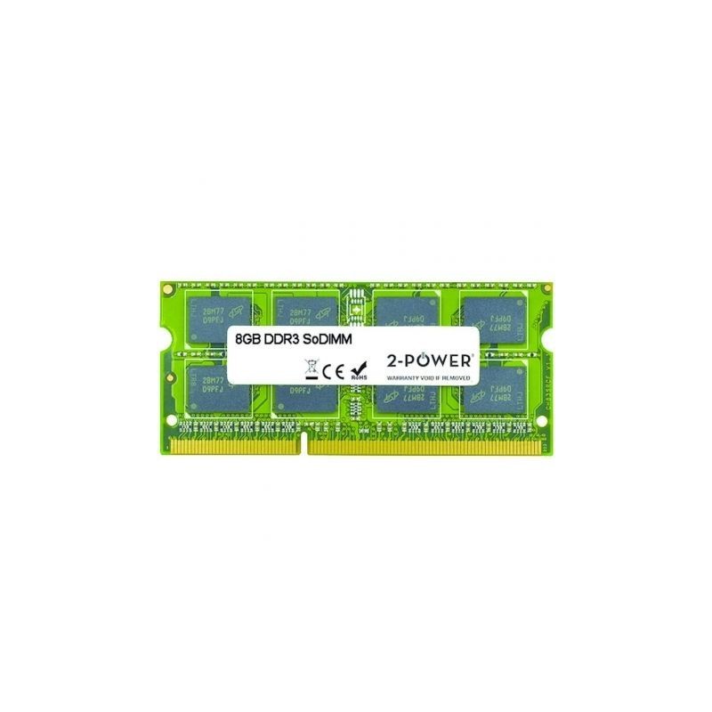 Memoria RAM 2-Power MultiSpeed 8GB- DDR3L- 1066- 1333- 1600MHz- 1.35V- CL7-9-11- SODIMM