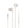 Auriculares Intrauditivos Daewoo DW2014- con Micrófono- Jack 3.5- Blancos